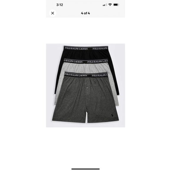 Polo Ralph Lauren Men’s Sz L Classic Fit Knit Boxers 3 Pk. Underwear 100% Cotton - Picture 3 of 8